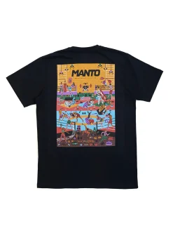 MANTO t-shirt GYM 2.0 schwarz