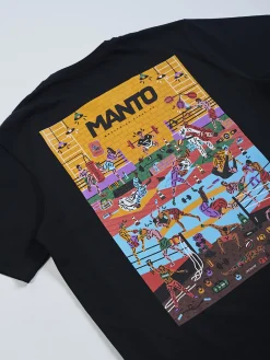 MANTO t-shirt GYM 2.0 schwarz