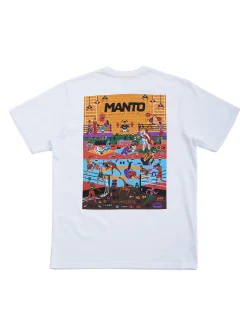 MANTO t-shirt GYM 2.0 weiss