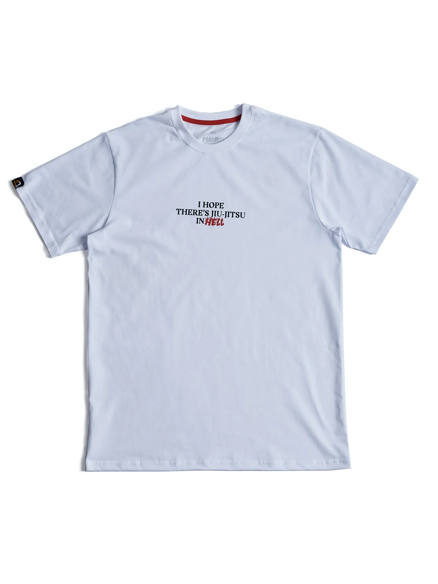 MANTO t-shirt HELL weiss