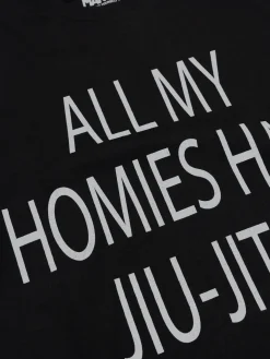 MANTO t-shirt HOMIES schwarz