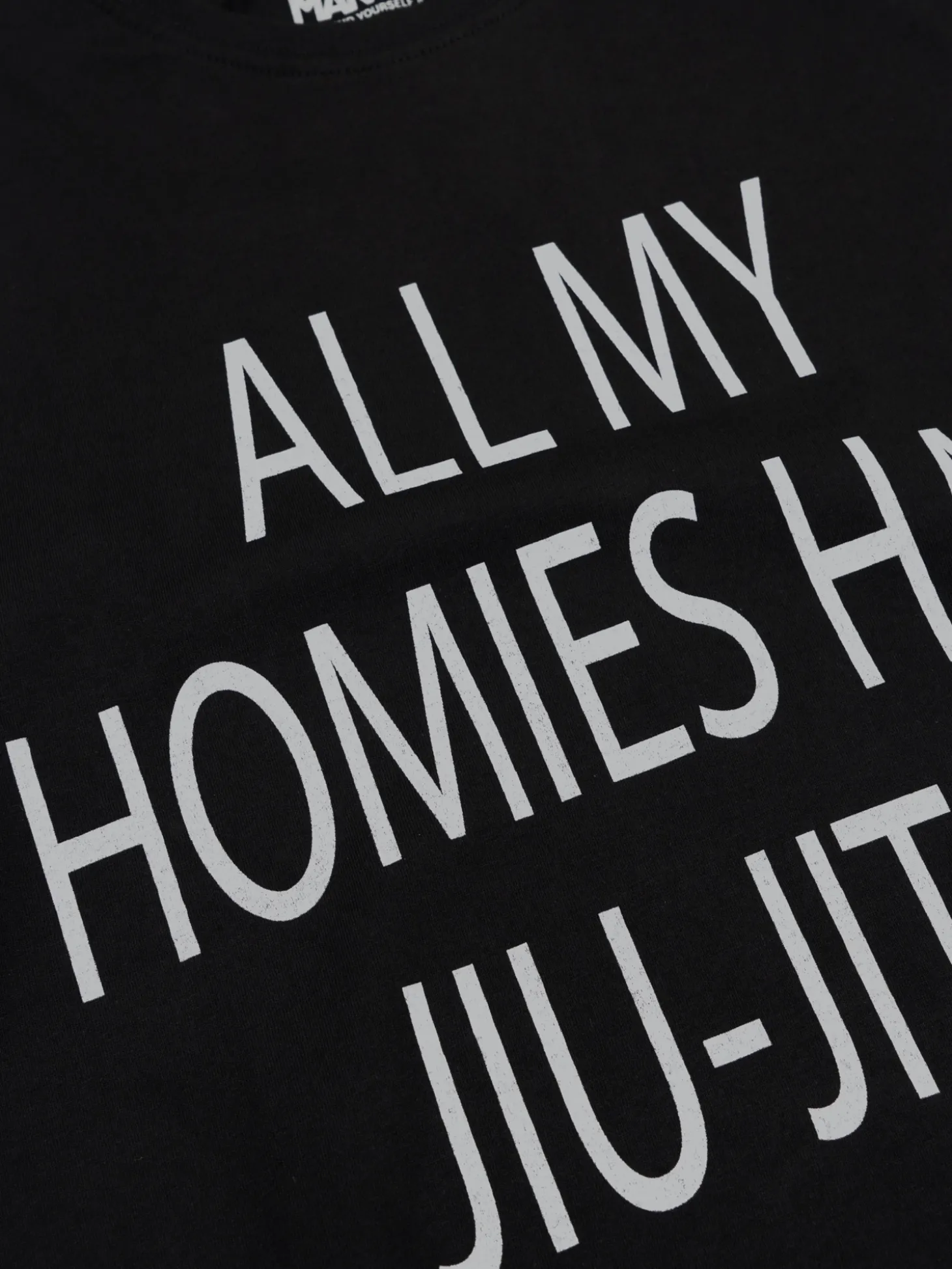 MANTO t-shirt HOMIES schwarz