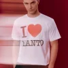 MANTO t-shirt I LOVE MANTO weiss