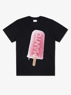 MANTO t-shirt ICE CREAM schwarz