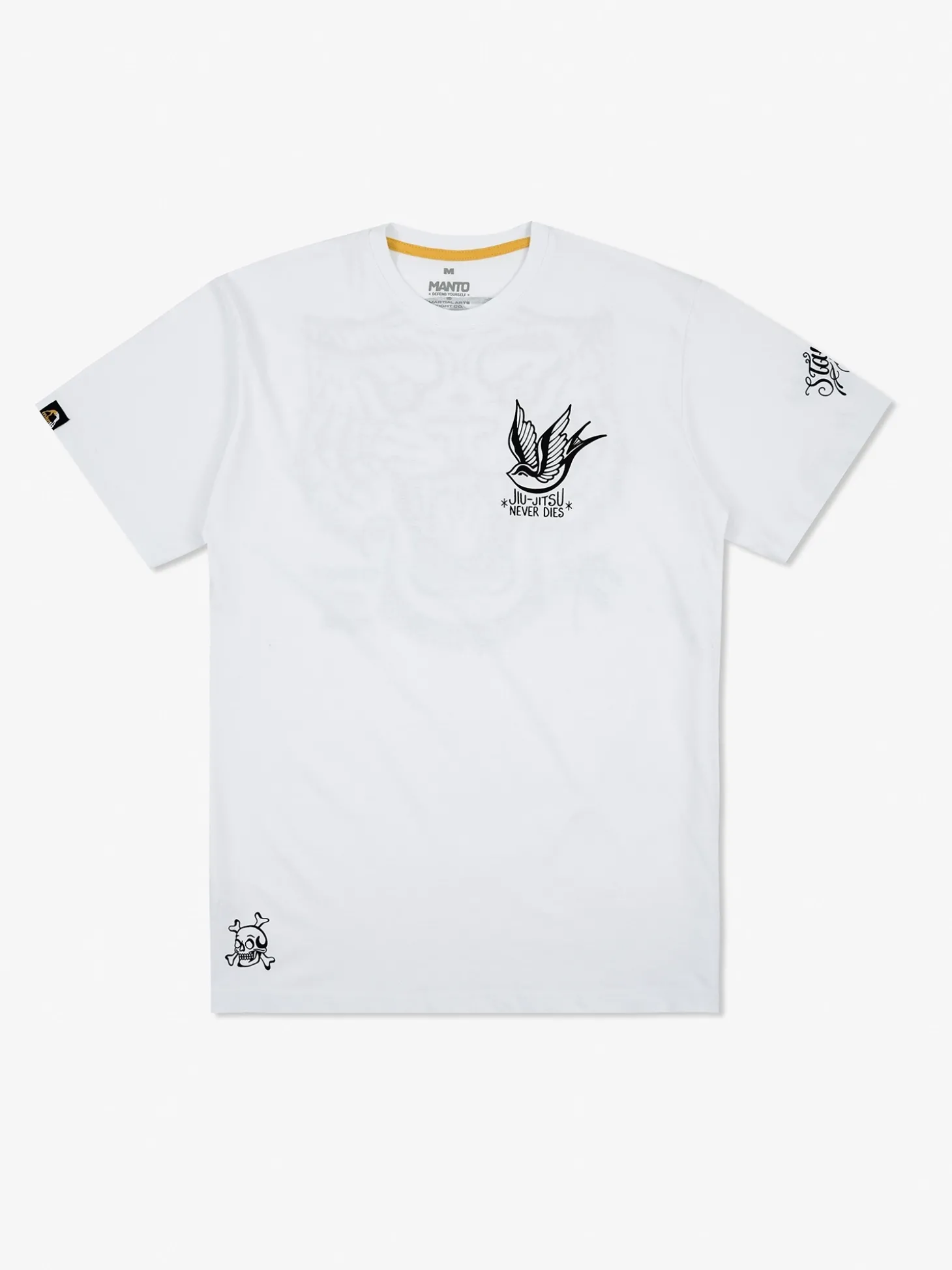 MANTO t-shirt JJ NEVER DIES weiss