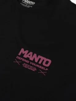 MANTO t-shirt KICKER schwarz