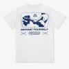 MANTO t-shirt KICKER weiss