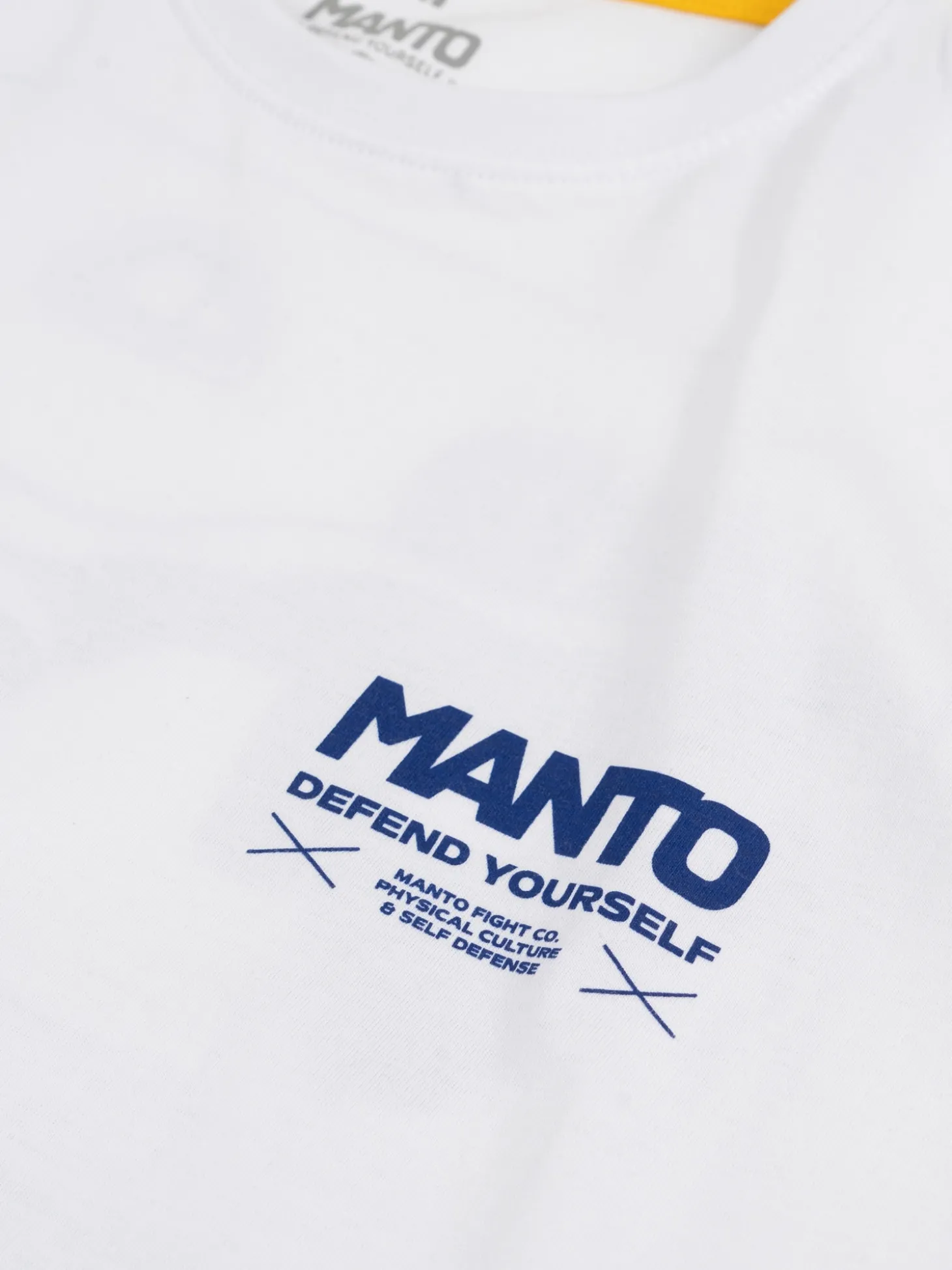MANTO t-shirt KICKER weiss