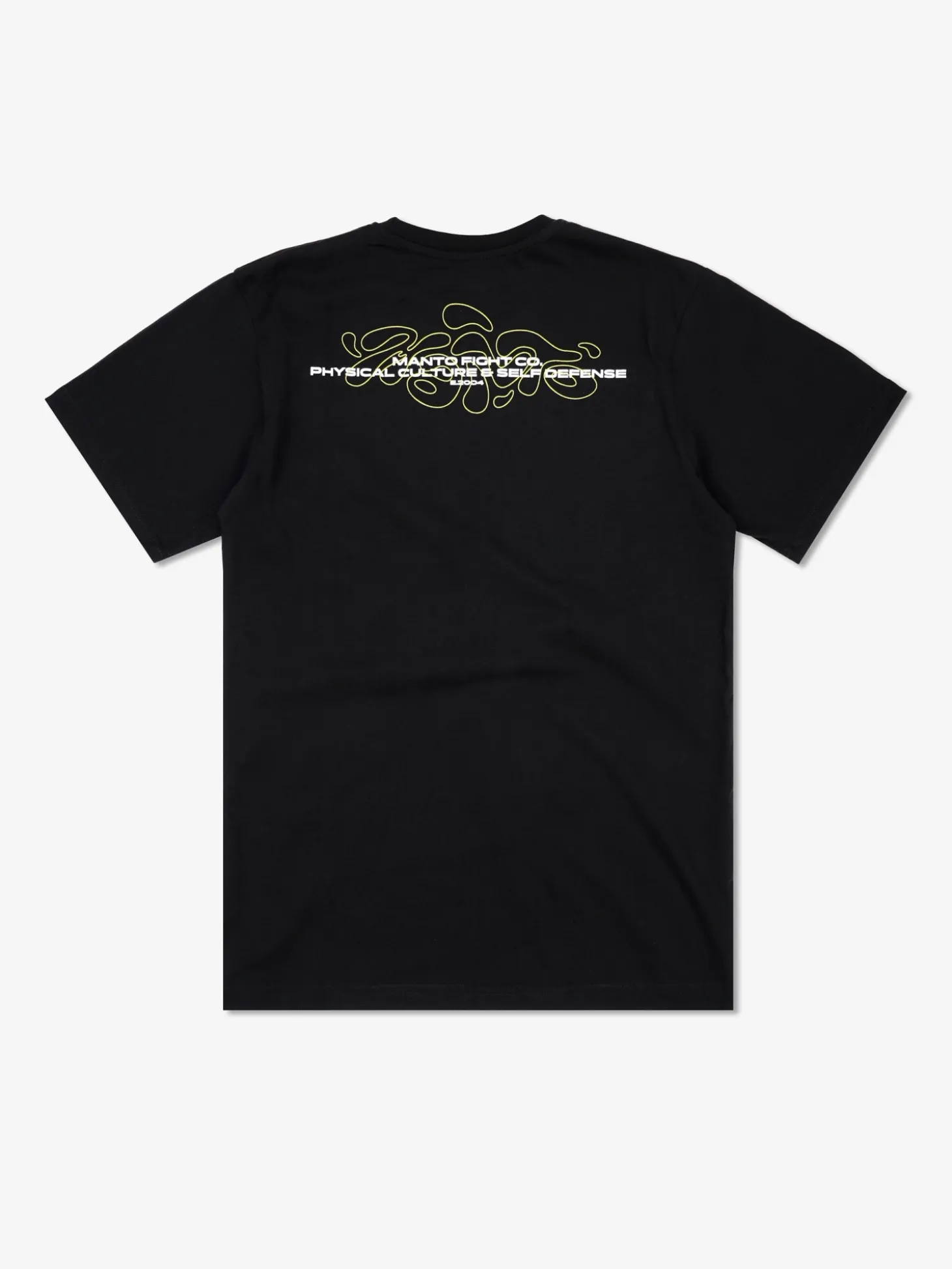 MANTO t-shirt LAVA schwarz