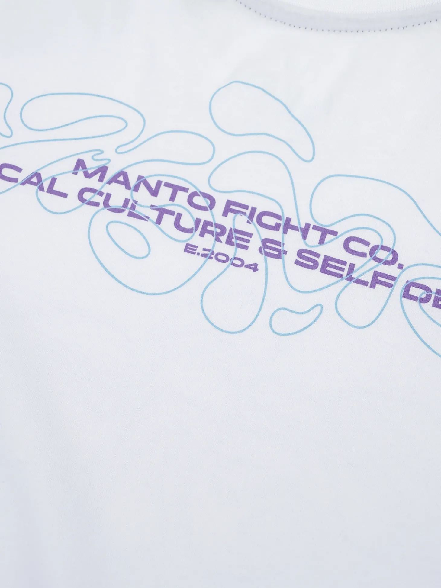 MANTO t-shirt LAVA weiss
