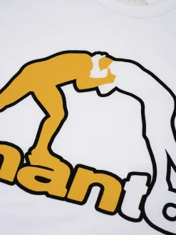 MANTO t-shirt LOGO weiss