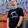 MANTO t-shirt MIRAGE schwarz