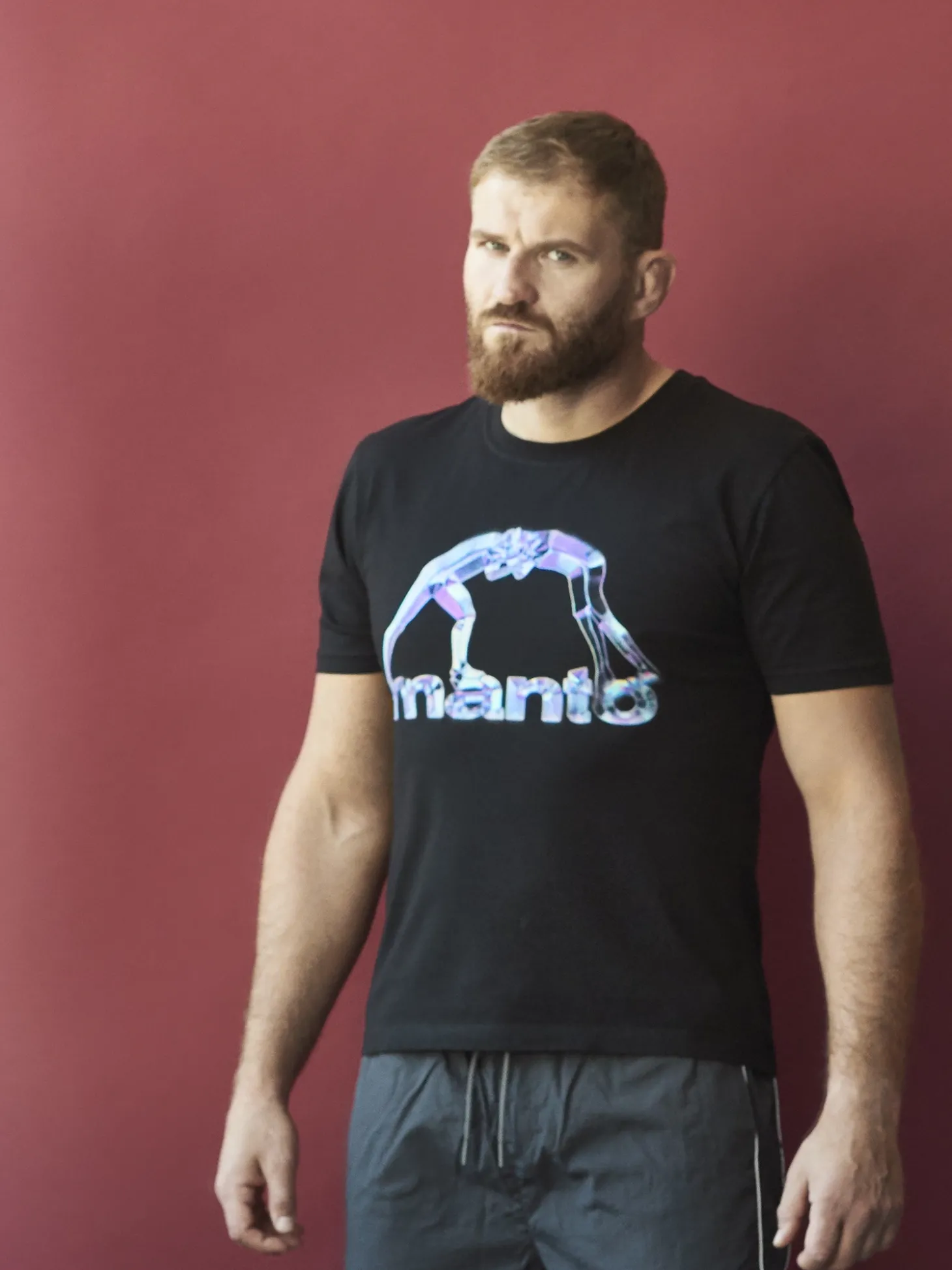 MANTO t-shirt MIRAGE schwarz
