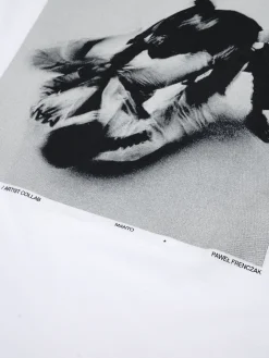 MANTO t-shirt MOTION weiss