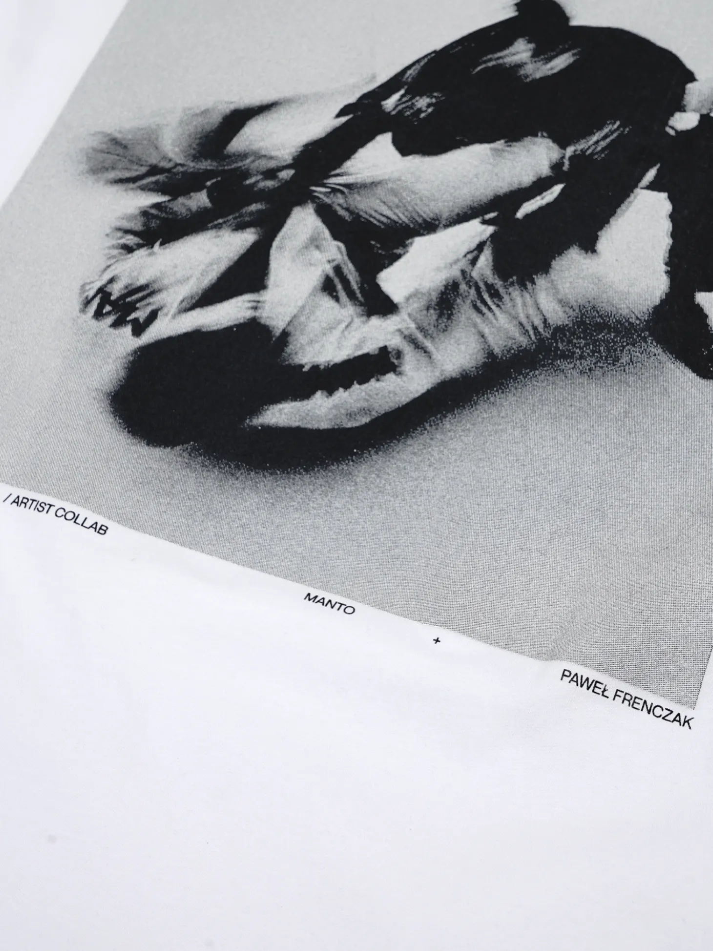 MANTO t-shirt MOTION weiss