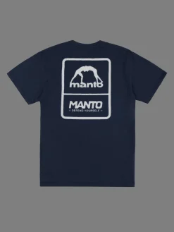 MANTO t-shirt PULSE marineblau