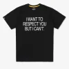 MANTO t-shirt RESPECT schwarz