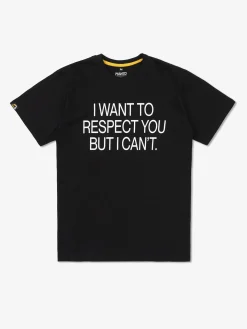 MANTO t-shirt RESPECT schwarz