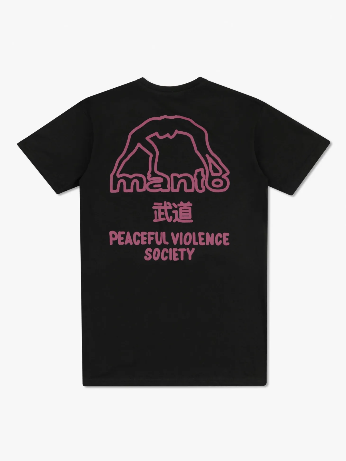 MANTO t-shirt SOCIETY 25 black onyx