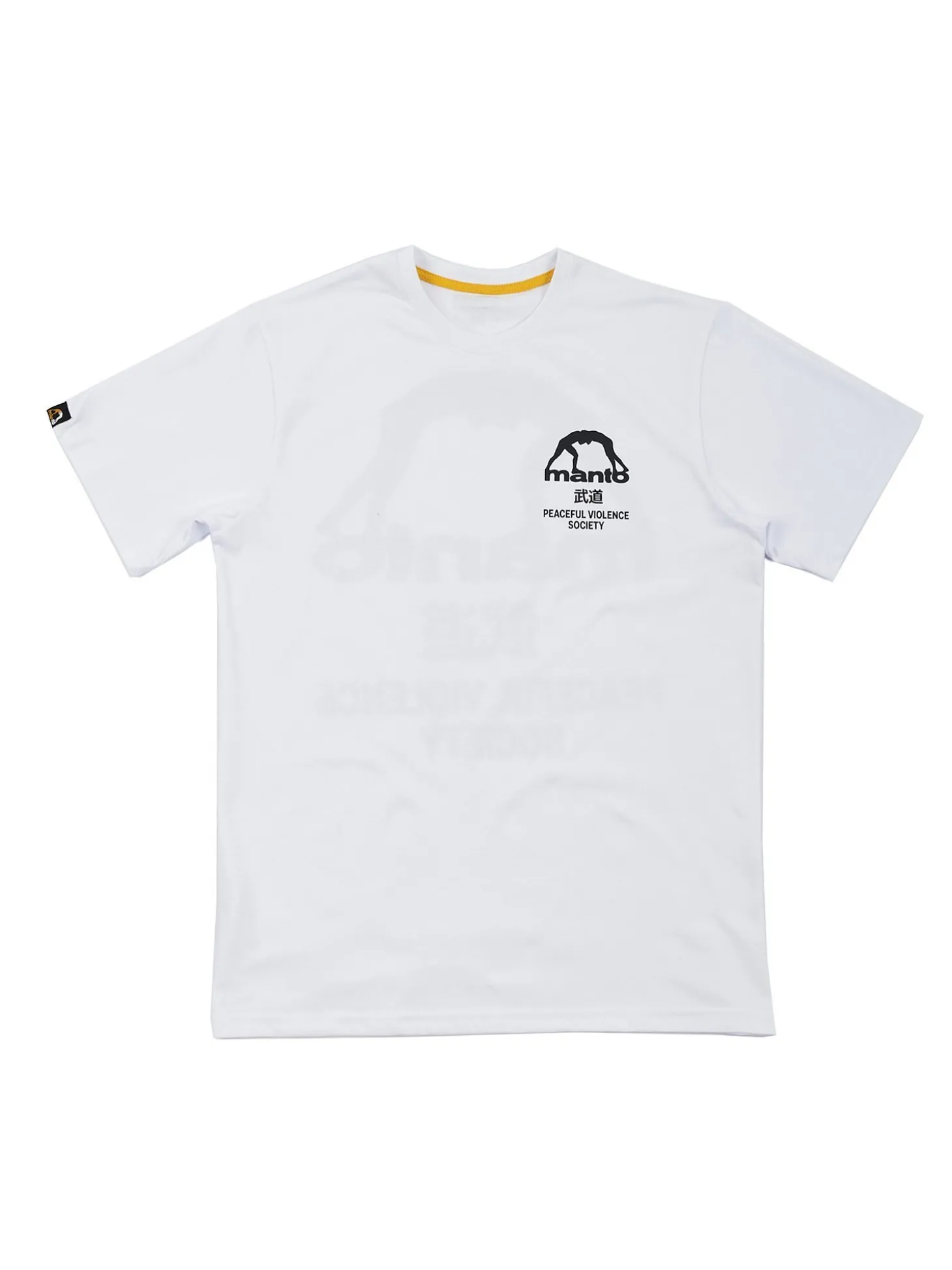 MANTO t-shirt SOCIETY weiss