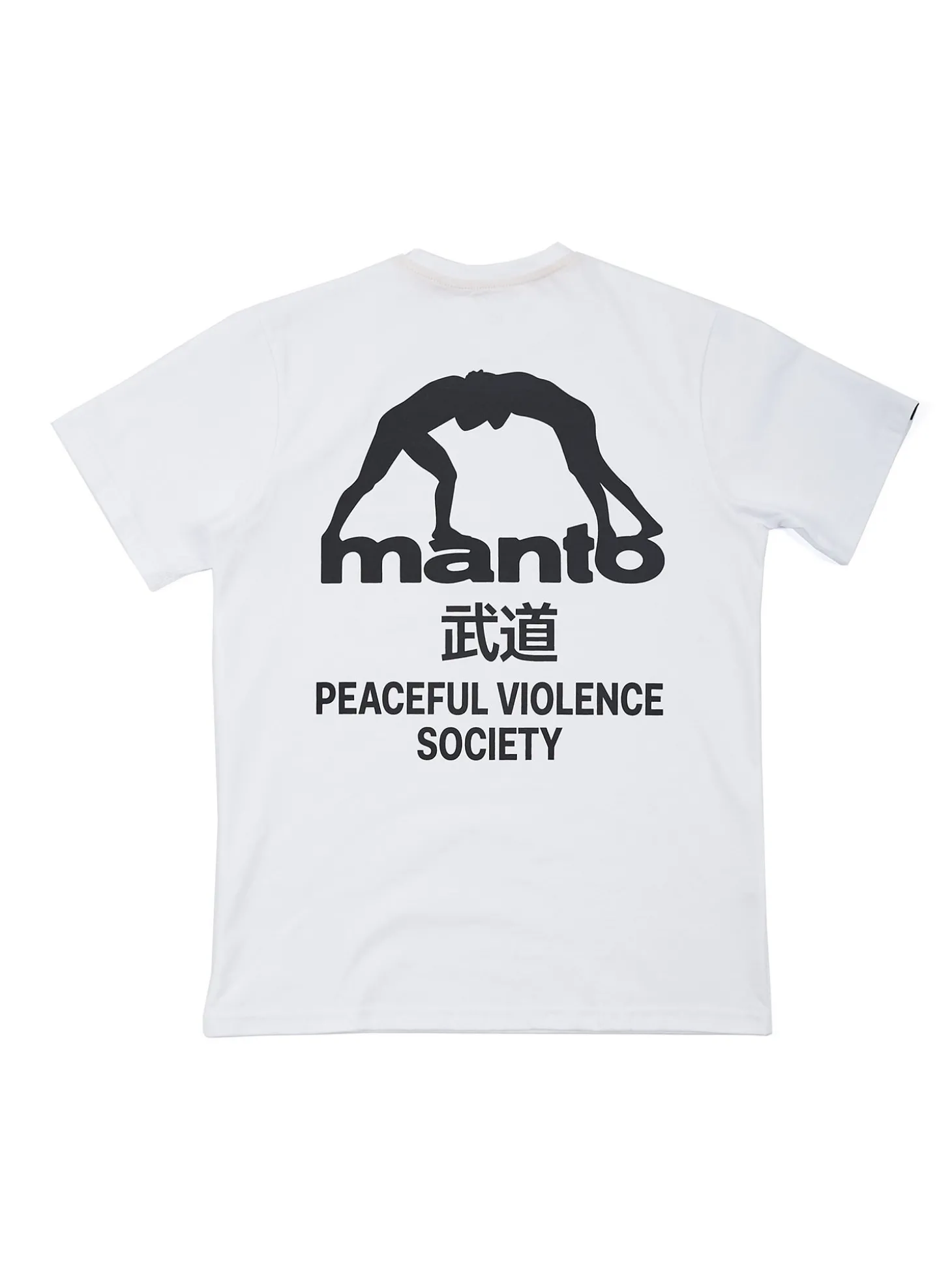 MANTO t-shirt SOCIETY weiss