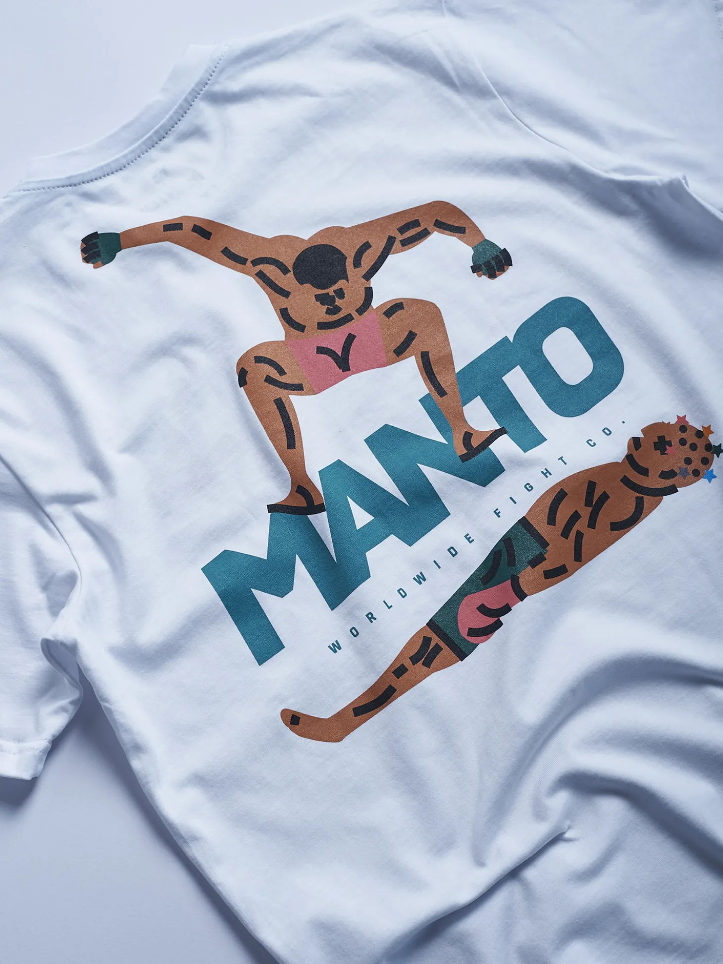 MANTO t-shirt STOMP weiss