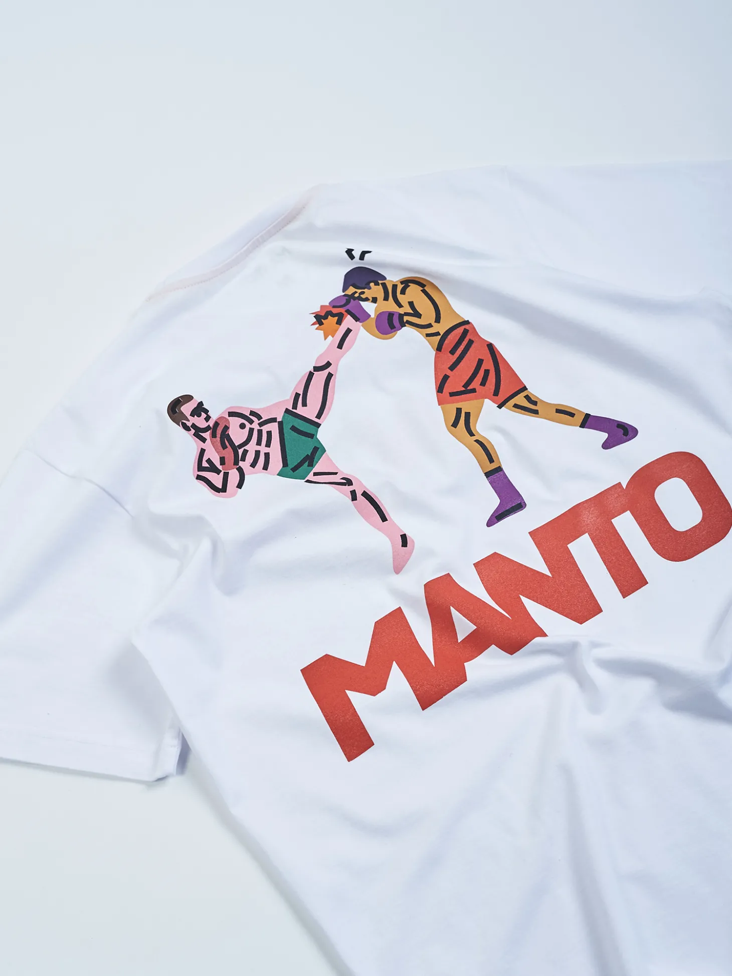 MANTO t-shirt STRIKE GYM 2.0 weiss