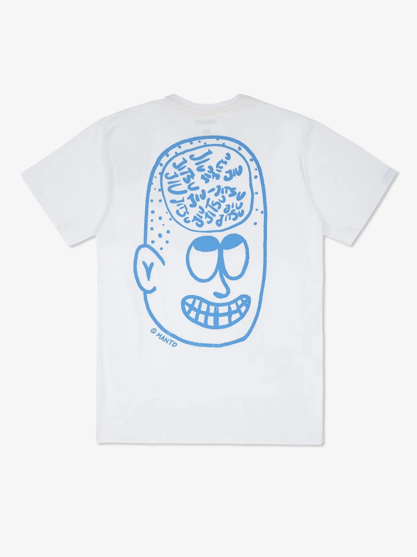 MANTO t-shirt THOUGHTS weiss