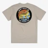 MANTO t-shirt TIGER`S TAIL beige