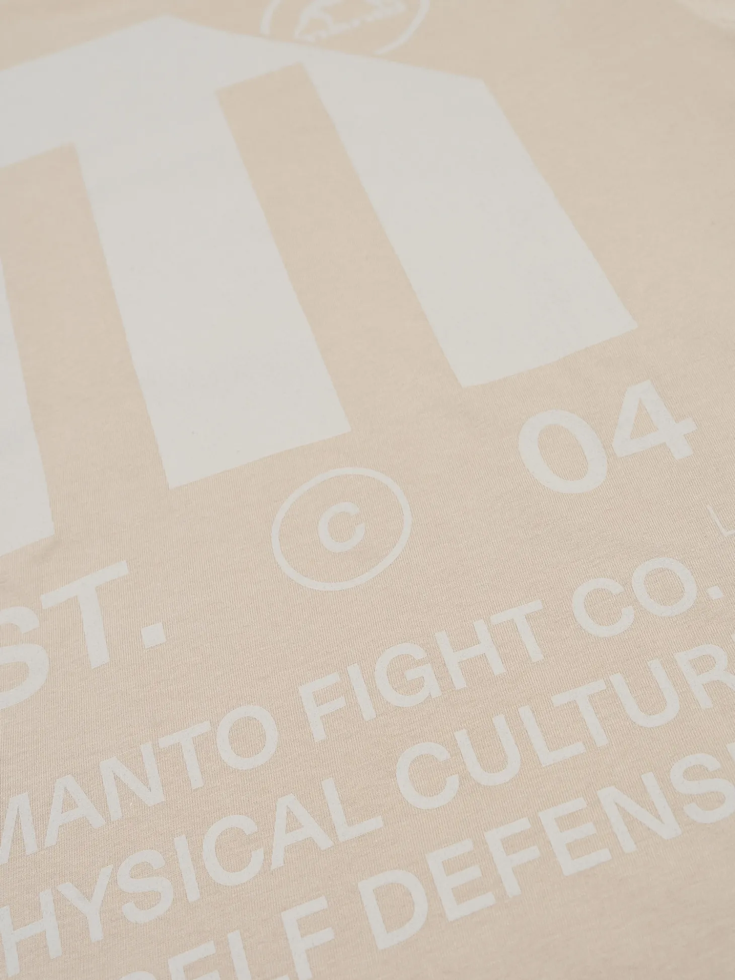 MANTO t-shirt ULTRA beige