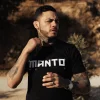 MANTO t-shirt ULTRA schwarz