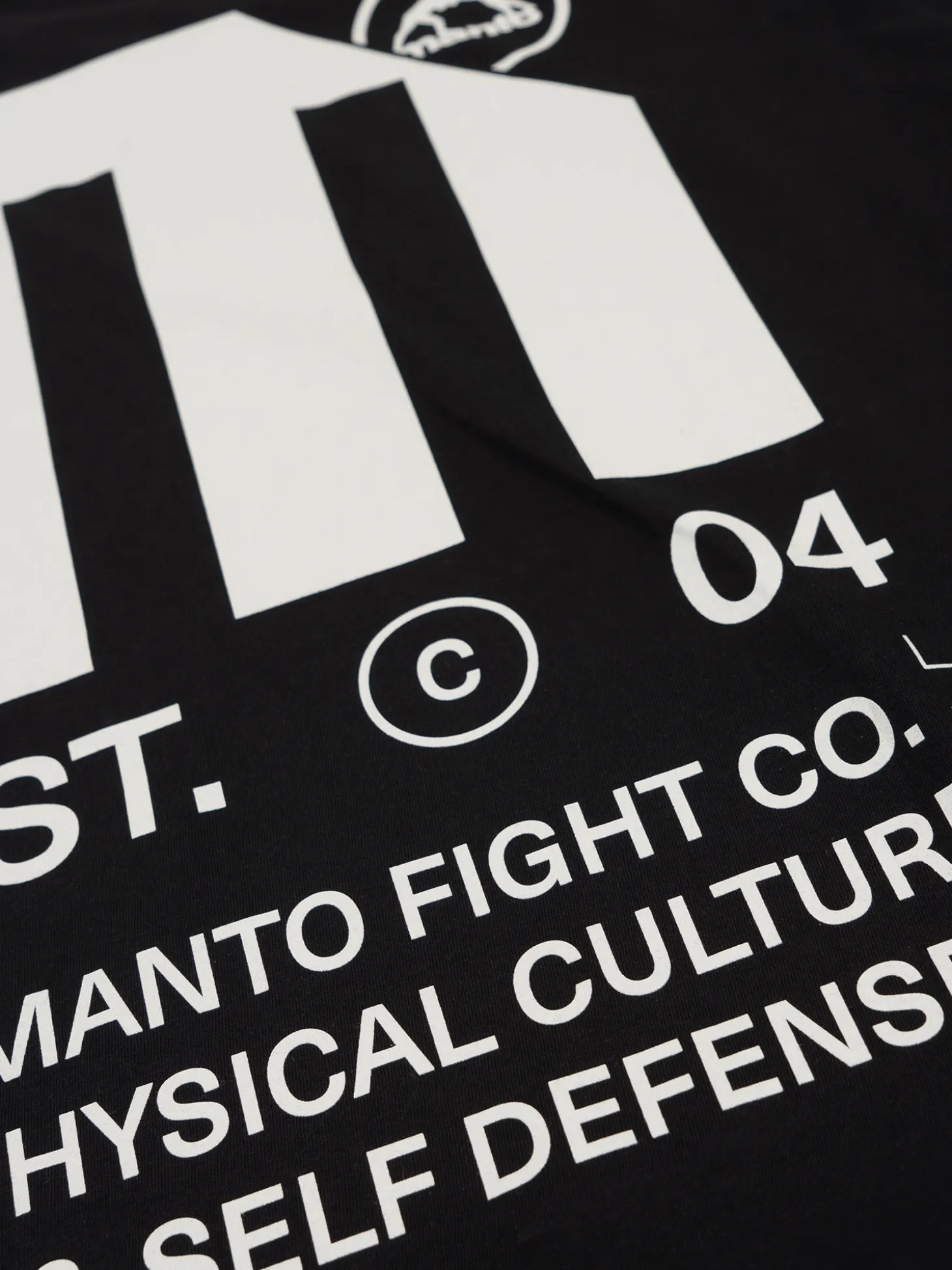 MANTO t-shirt ULTRA schwarz