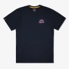 MANTO t-shirt VERTICAL marine blau