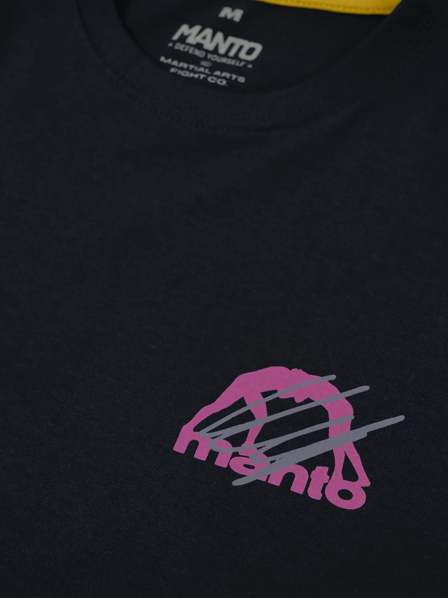 MANTO t-shirt VERTICAL marine blau