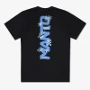 MANTO t-shirt VERTICAL schwarz