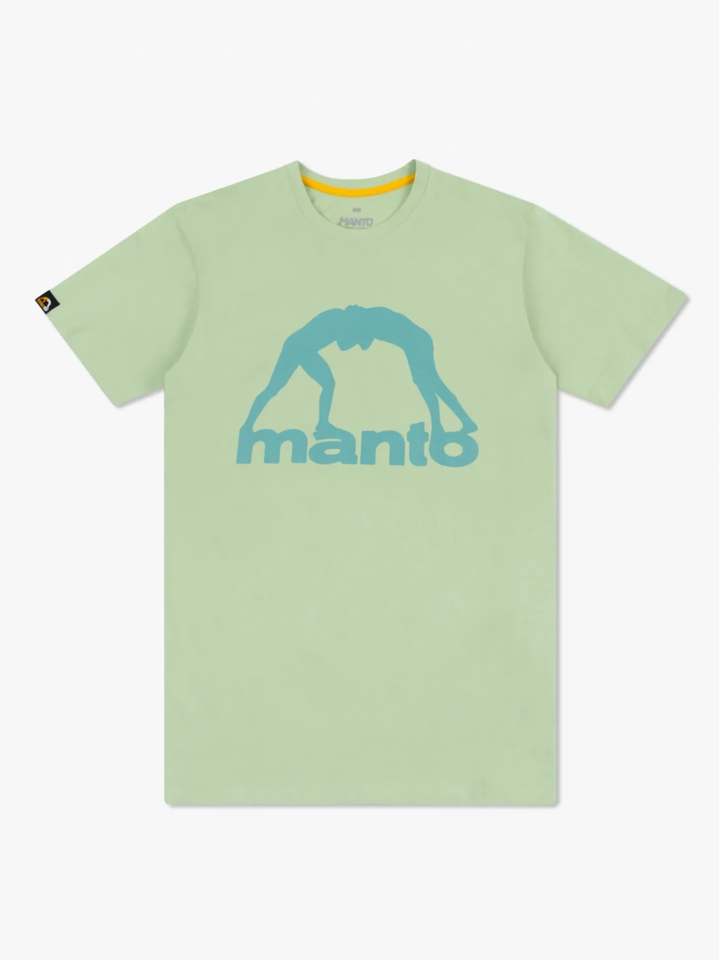 MANTO t-shirt VIBE 25 mint green-azure