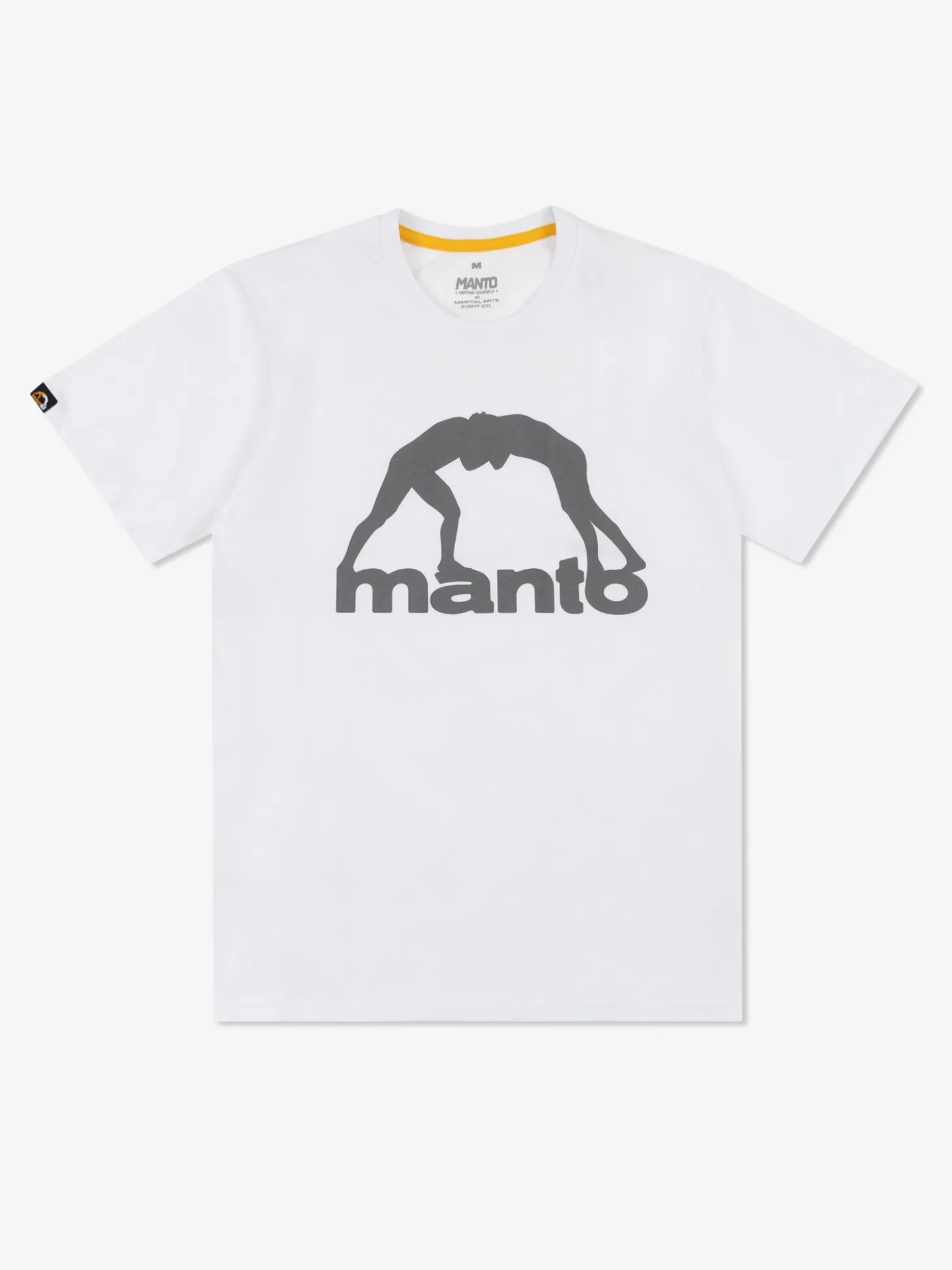 MANTO t-shirt VIBE 25 weiss-grau