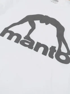 MANTO t-shirt VIBE 25 weiss-grau