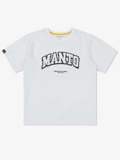 MANTO t-shirt WARSZAWA OVERSIZE weiss