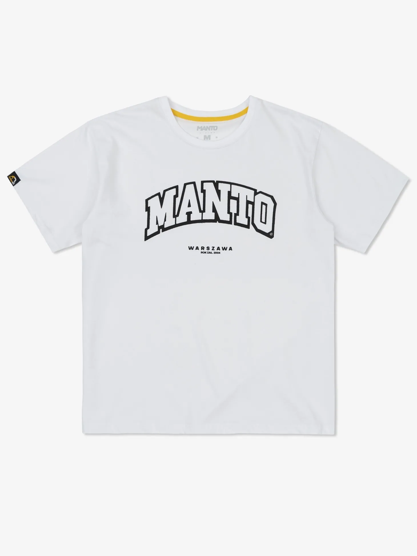 MANTO t-shirt WARSZAWA OVERSIZE weiss