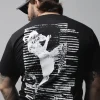 MANTO t-shirt XERO schwarz