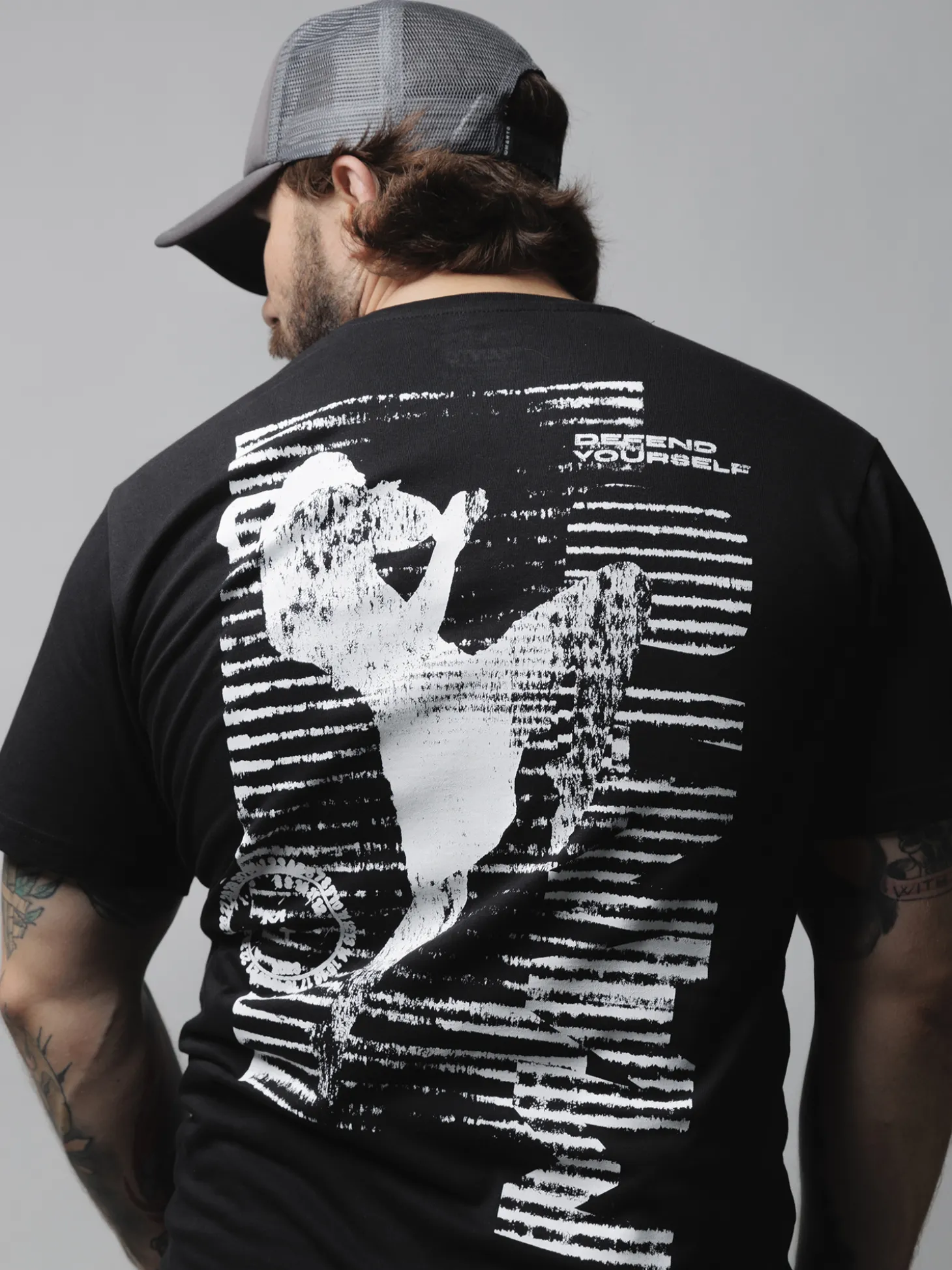 MANTO t-shirt XERO schwarz