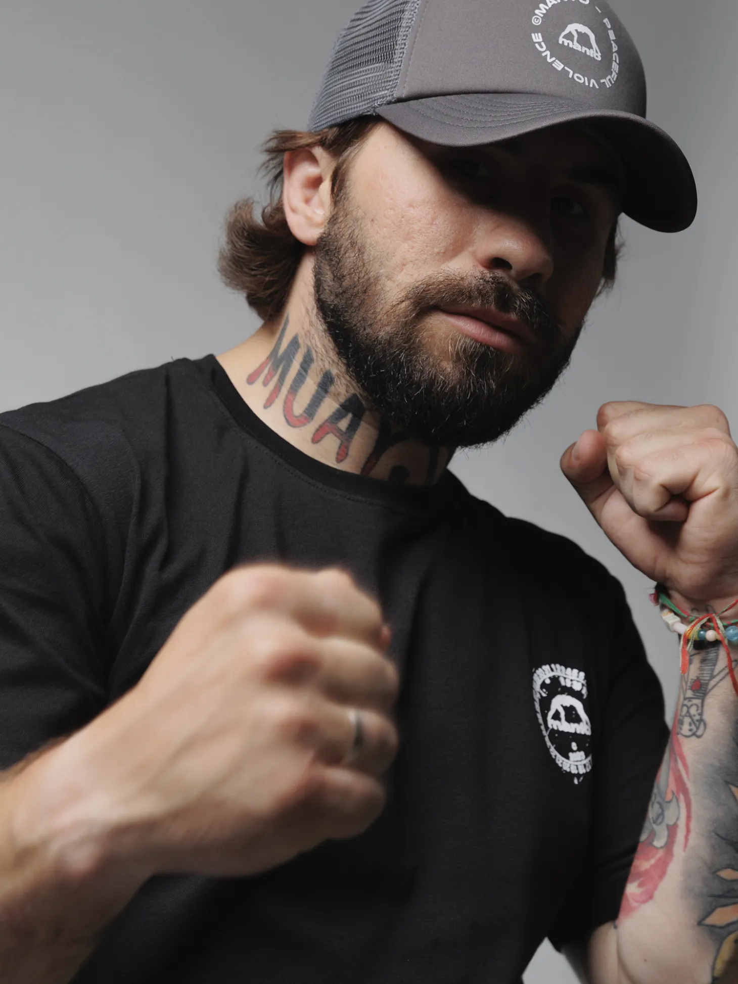 MANTO t-shirt XERO schwarz