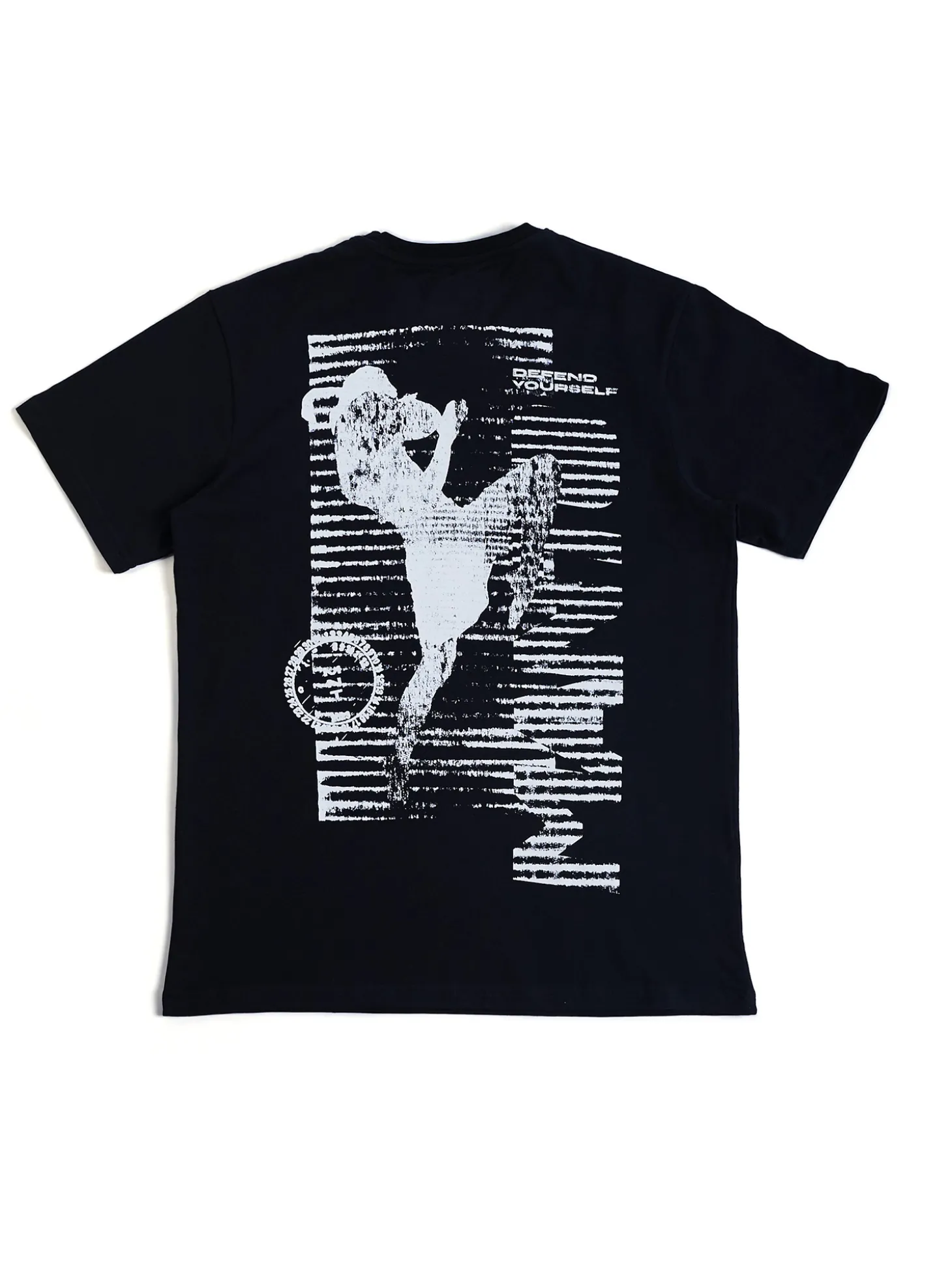 MANTO t-shirt XERO schwarz