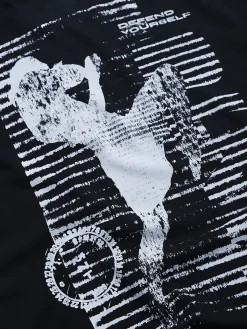 MANTO t-shirt XERO schwarz
