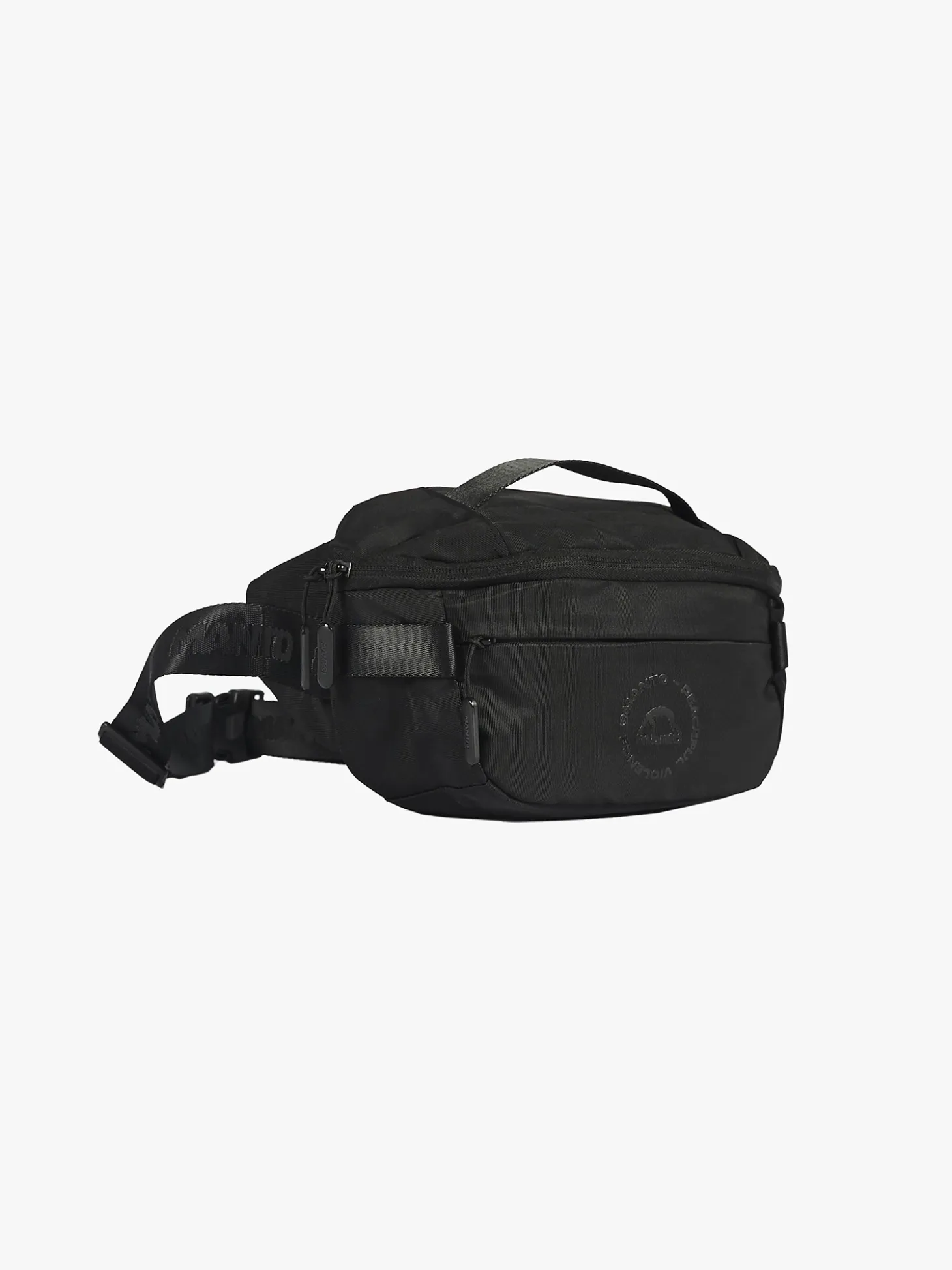 MANTO waist bag CIRCLE schwarz
