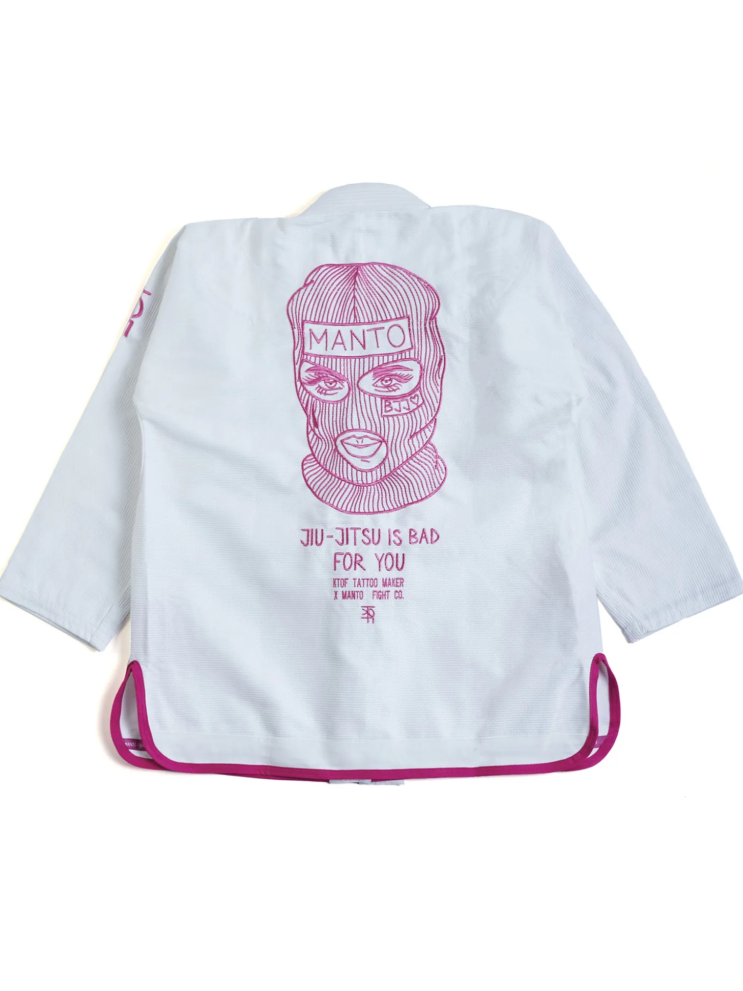 MANTO x KTOF "BALACLAVA" BJJ GI weiss
