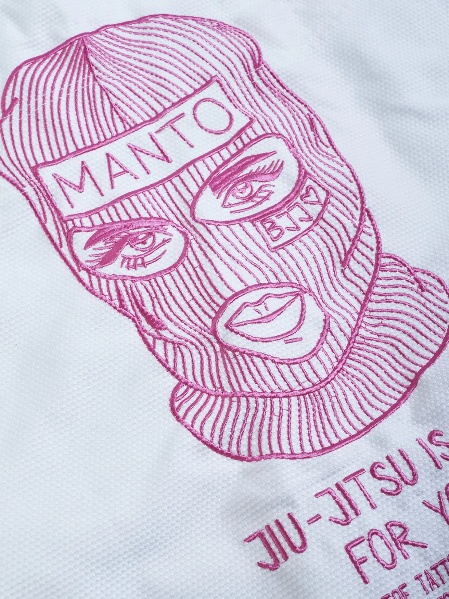 MANTO x KTOF "BALACLAVA" BJJ GI weiss