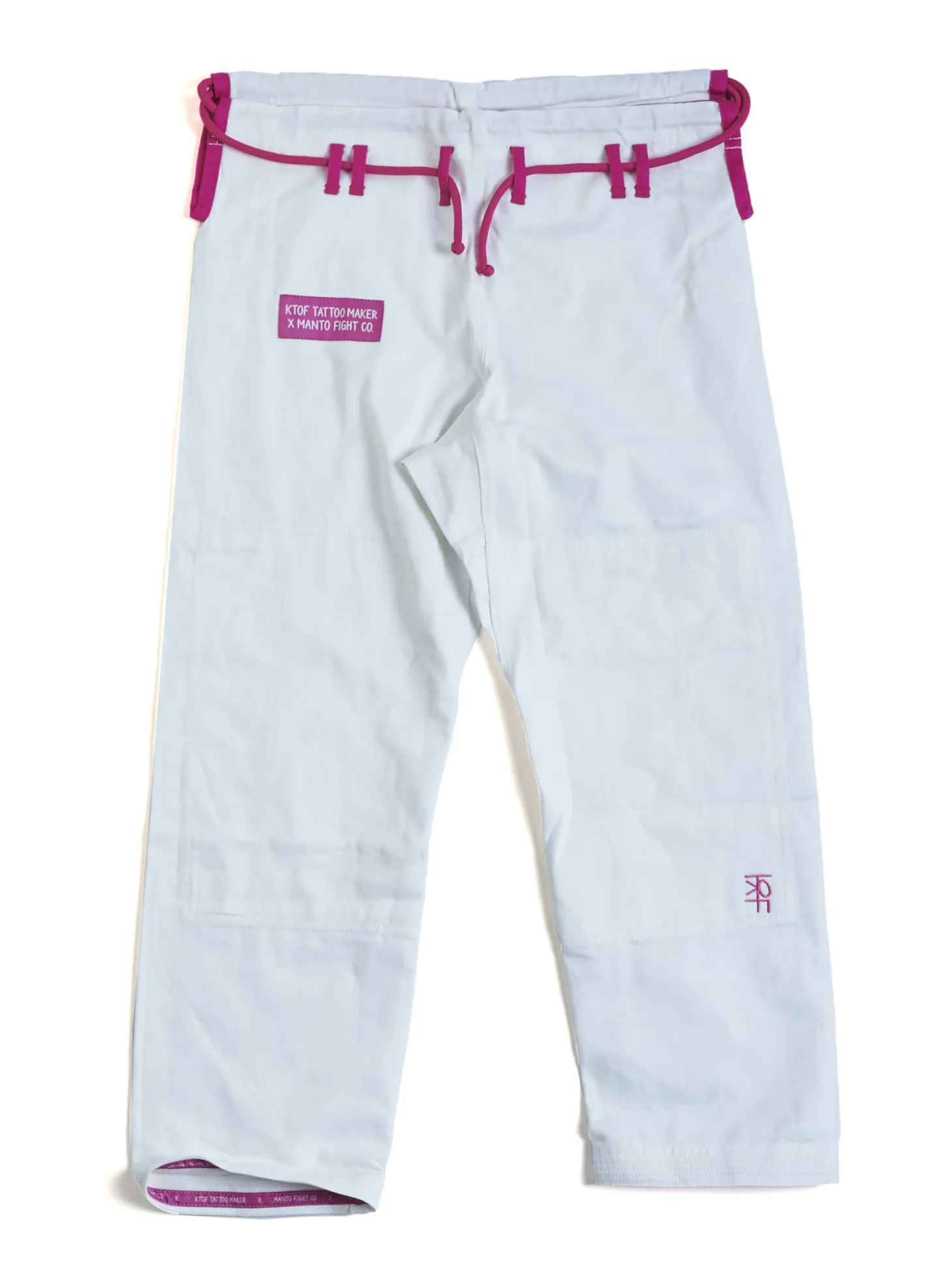 MANTO x KTOF "BALACLAVA" BJJ GI weiss