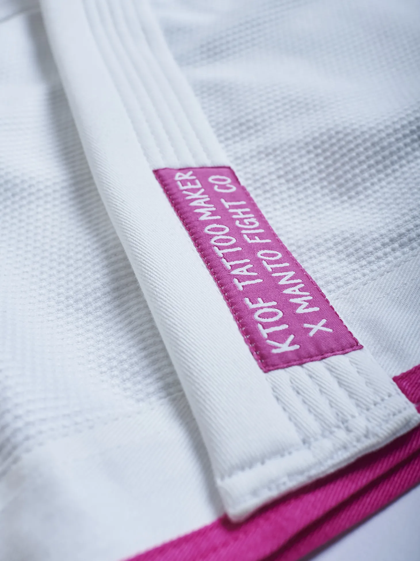 MANTO x KTOF "BALACLAVA" BJJ GI weiss